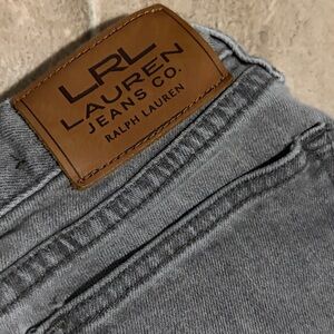 Ralph Lauren Gray Denim with Tan Label